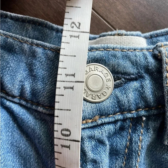 Garage Denim Festival Shorts with  Aztec Print Womens 7 - Picture 9 of 11